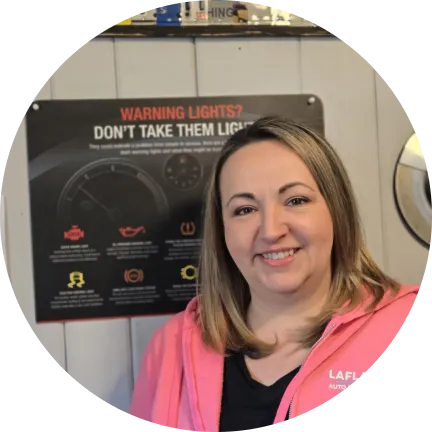 Our team, auto repair in Westfield, MA at LaFlamme’s Auto & Truck Services. Sarah LaFlamme, Owner/Operations Manager of LaFlamme's Auto & Truck Services