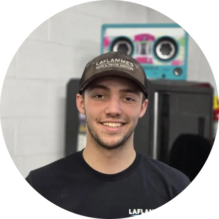 Our team, auto repair in Westfield, MA at LaFlamme’s Auto & Truck Services. Tyler Senecal, Technician of LaFlamme's Auto & Truck Services